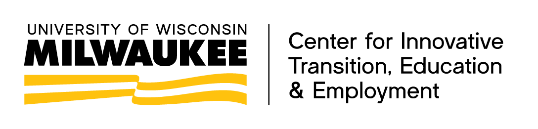 University of Wisconsin Milwaukee's Center for Innovative Transition, Education & Employment logo
